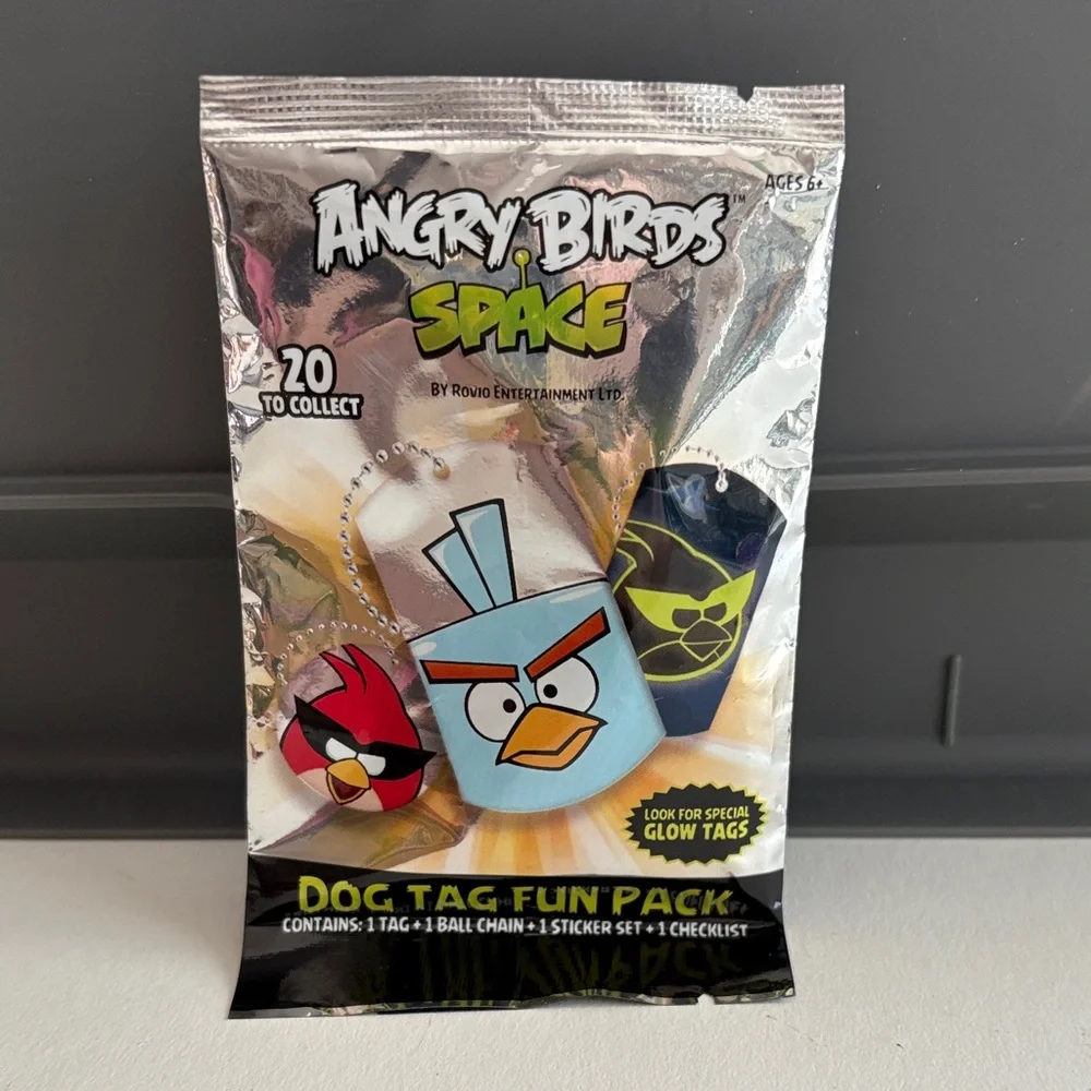2009-2012 Space Dog Tag Fun Pack - angry birds
